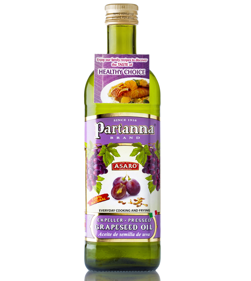 Partanna Expeller Pressed Grapeseed Oil